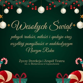 WESOŁYCH ŚWIĄT! 